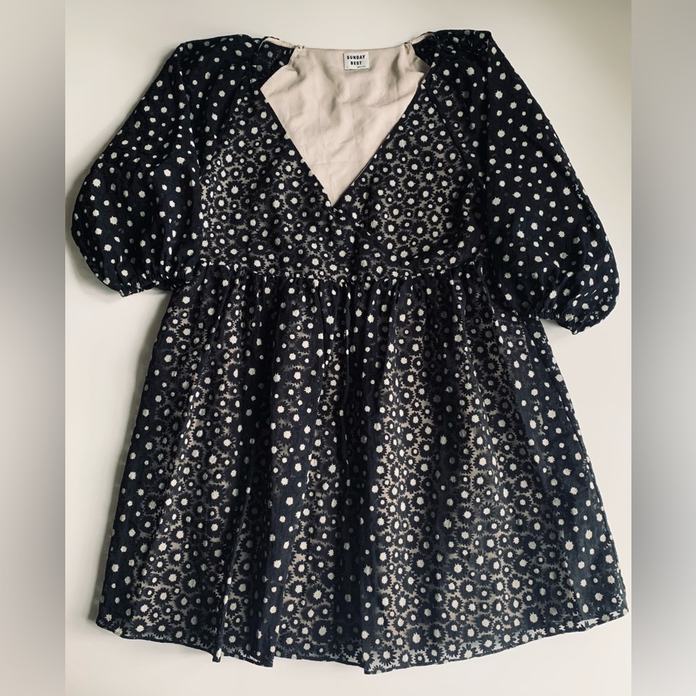 Aritzia Sunday Best Bonita Dress Black Coconut